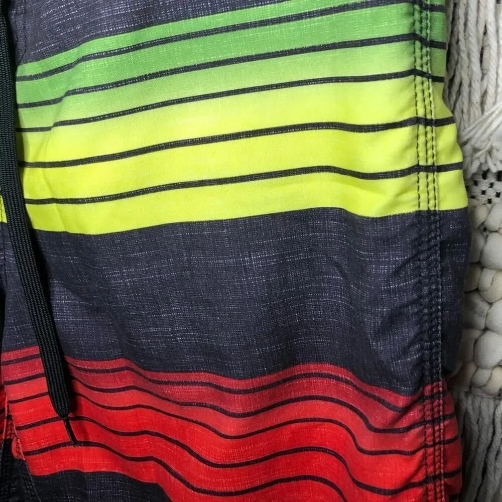 O’Neill Striped Board Shorts Size 29